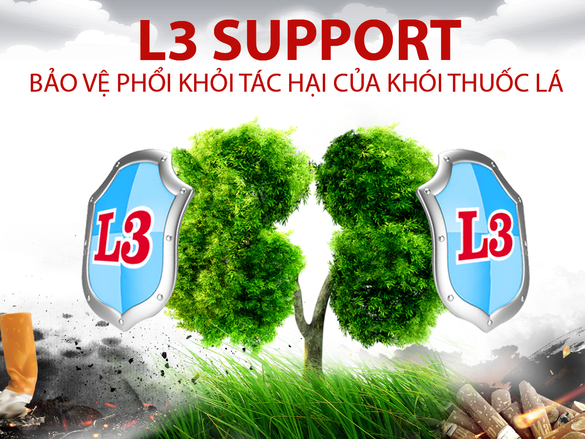 L3-Support - Bảo vệ phổi khỏi thuốc lá