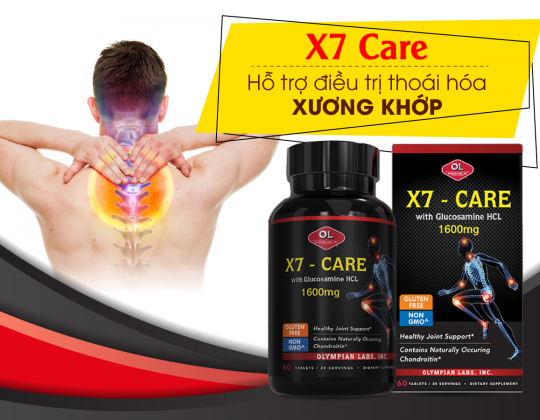 Công thức đặc biệt của X7 Care so với các sản phẩm xương khớp khác