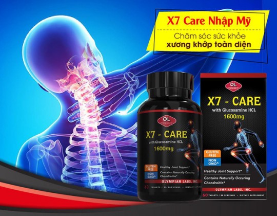 Olympian Labs X7-Care - Bí quyết giúp hỗ trợ giảm đau nhức xương khớp khi trời lạnh