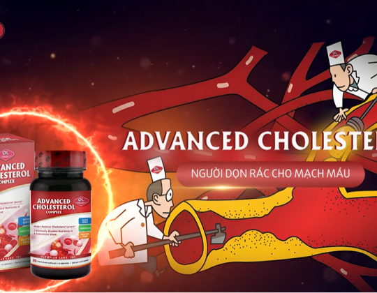 Advanced Cholesterol - Người dọn rác cho mạch máu
