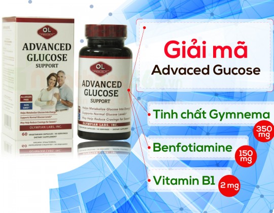 Advanced Glucose Support – Sản phẩm hàng đầu hỗ trợ ổn định đường huyết