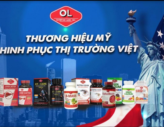 Olympian Labs - Thương hiệu Mỹ chinh phục thị trường Việt Nam