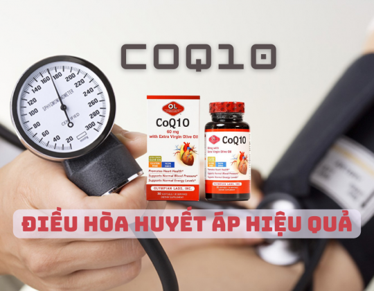 Kiểm soát huyết áp không khó khi đã có CoQ10 60mg lo
