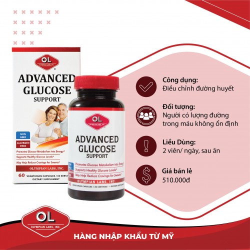 Advanced Glucose Support - Hỗ trợ ổn định đường huyết