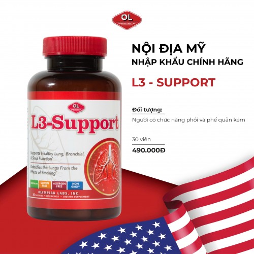 L3-Support - Hỗ trợ chức năng phổi, phế quản, xoang