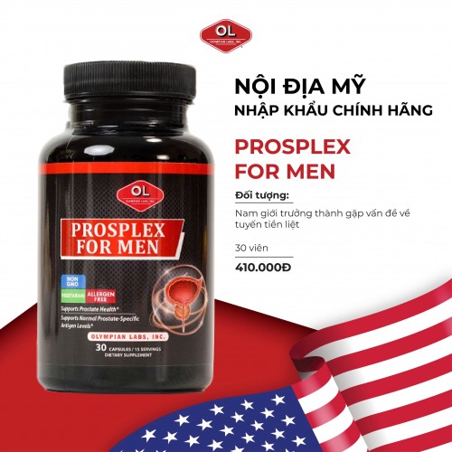 Prosplex For Men 30 viên - Hỗ trợ tiền liệt tuyến