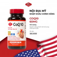 CoQ10 60mg - Hỗ trợ sức khỏe tim mạch