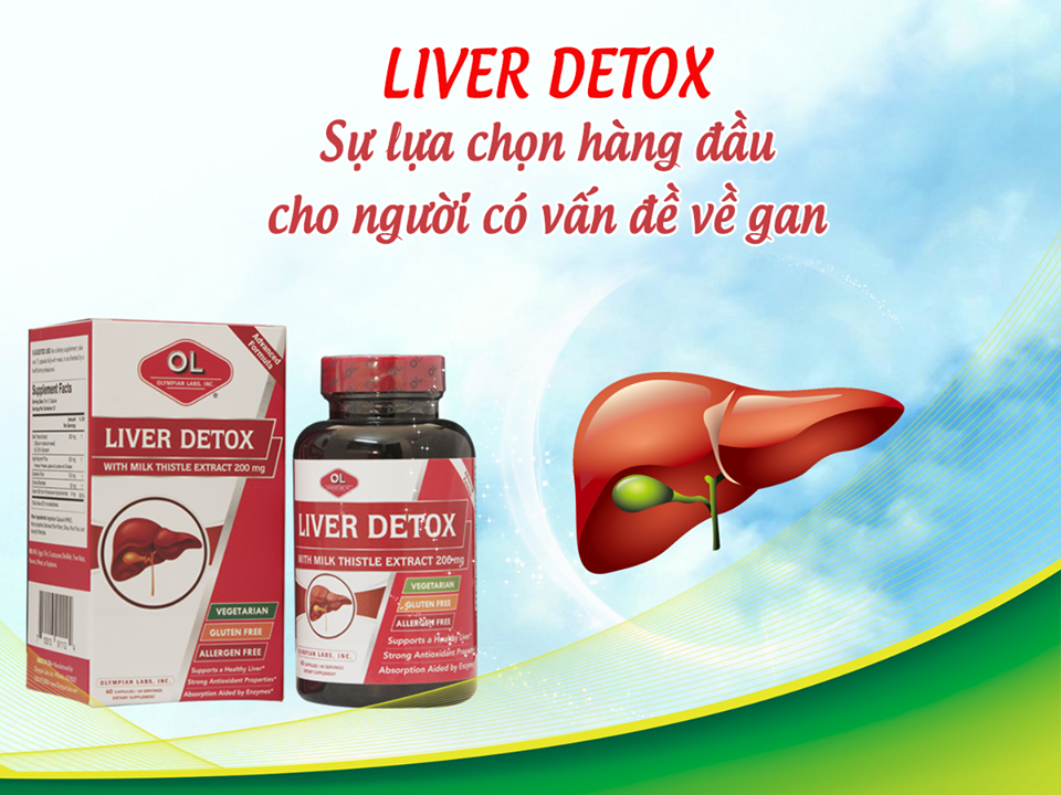 Liver detox cho người nóng gan