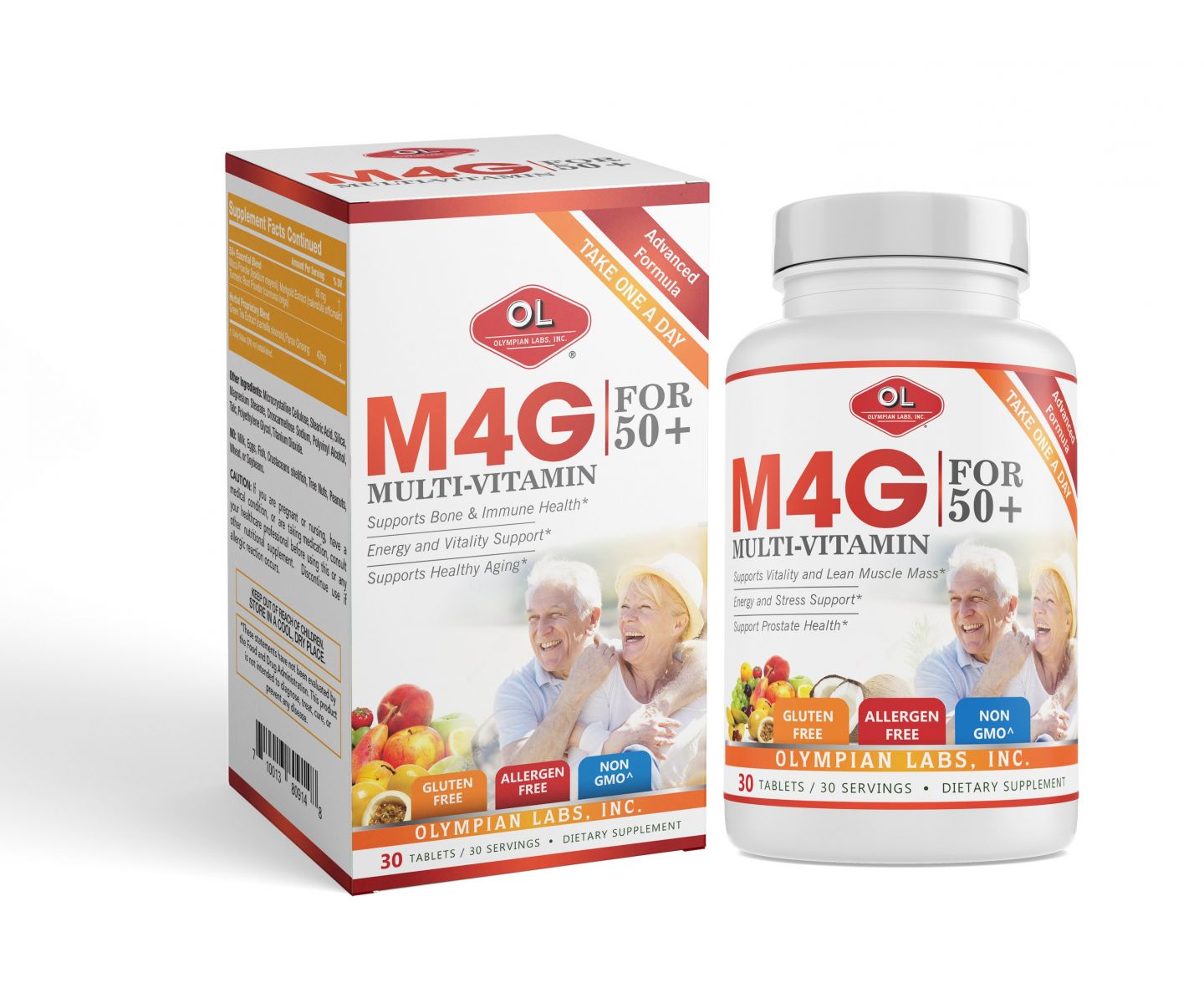 M4G Multi-Vitamin For 50+ - Bổ sung vitamin và khoáng chất cho người trên 50 tuổi