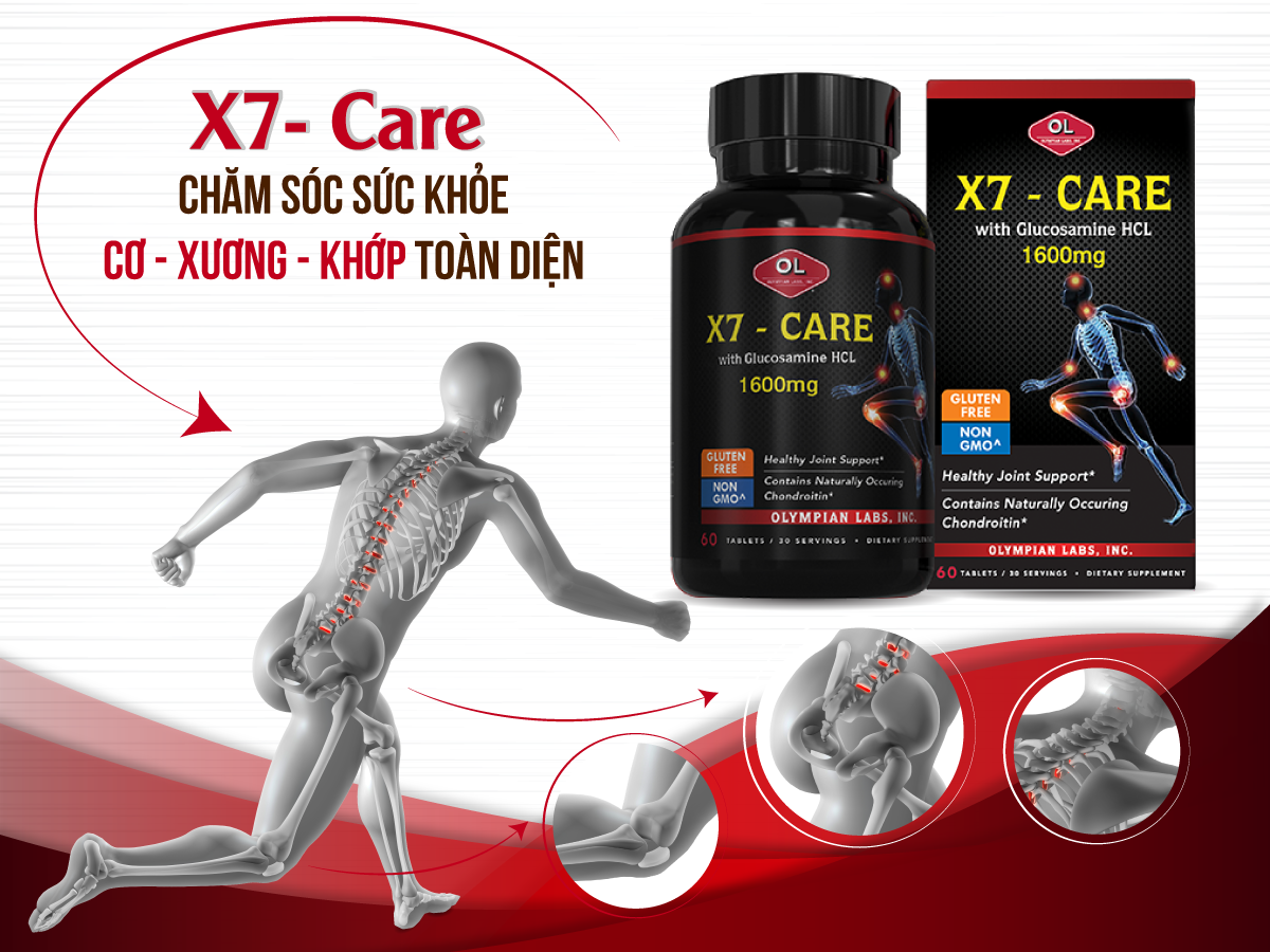 X7 Care – Viên uống chăm sóc sức khỏe xương khớp