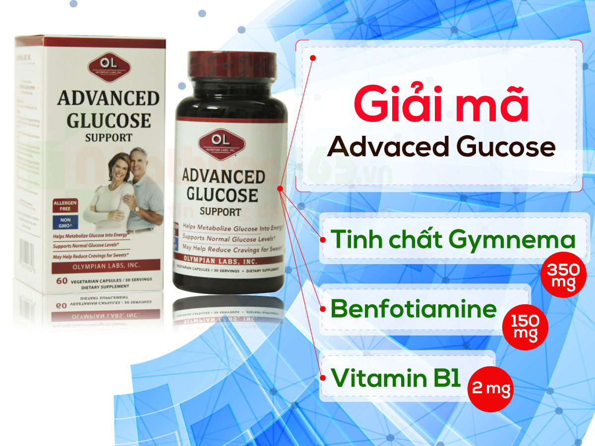 Advanced Glucose hỗ trợ ổn định đường huyết