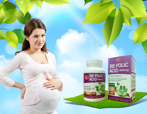 Be-Folic Acid bổ sung đủ lượng Axit folic cần thiết cho mẹ bầu