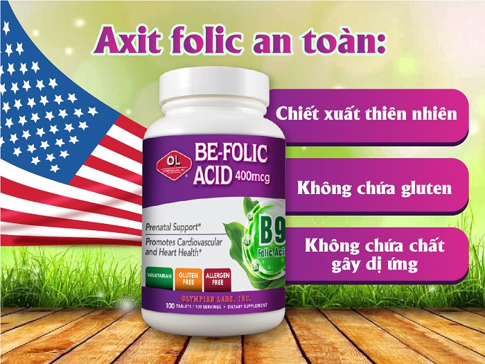 Cách bổ sung acid folic cho bà bầu