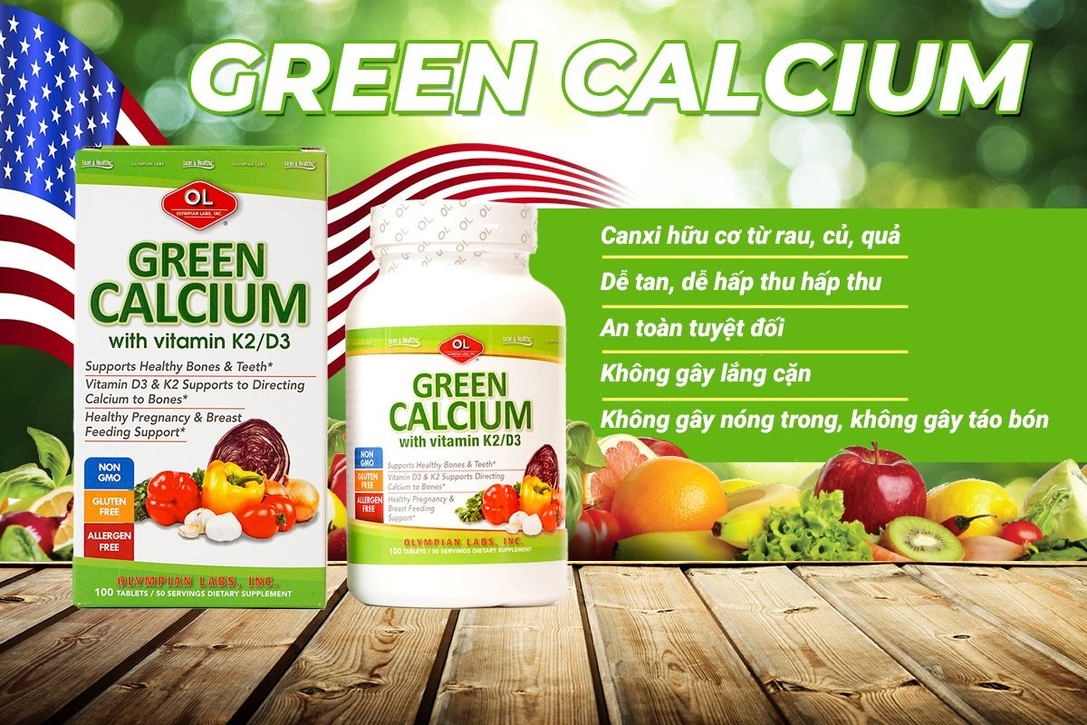 Chim Sẻ Đi Nắng tin chọn Green Calcium để 