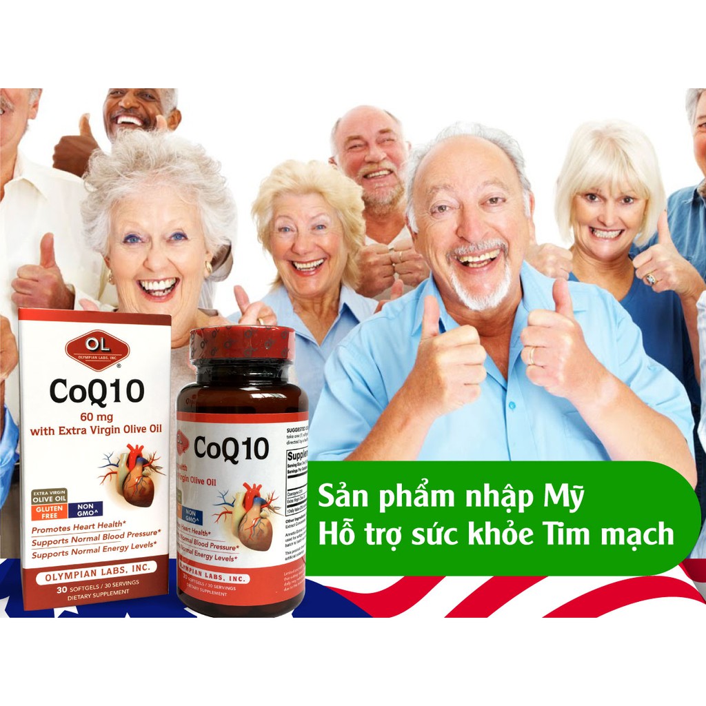 CoQ10 60mg tốt cho người suy tim 