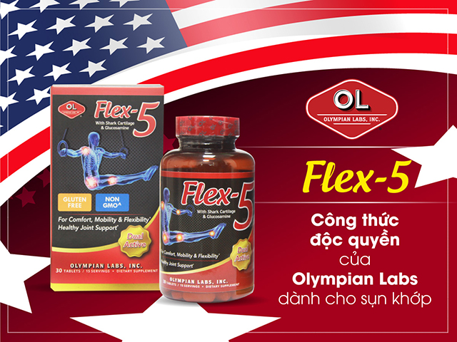 Tại sao Flex 5 – một sản phẩm chăm sóc xương khớp, lại có hệ enzym tiêu hoá độc quyền của Olympian Labs