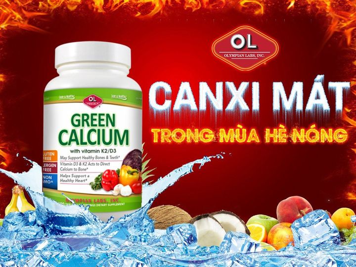 Green Calcium – Canxi mát trong mùa hè nóng