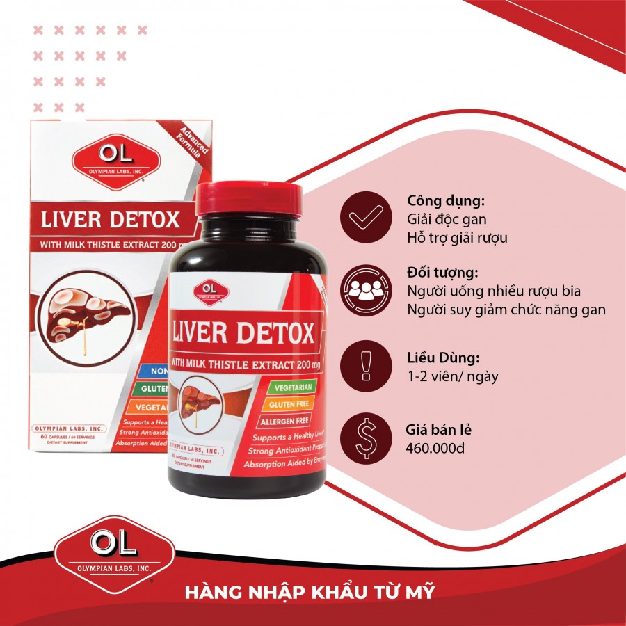 Liver Detox - Tăng cường chức năng gan