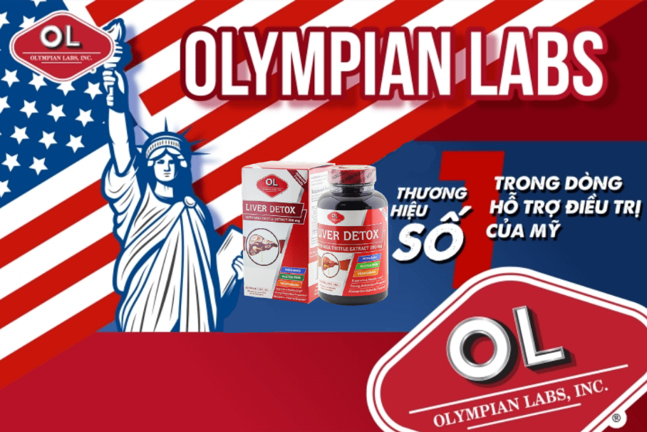 Olympian Labs – Thương hiệu số 1 về dòng sản phẩm hỗ trợ điều trị tại Mỹ