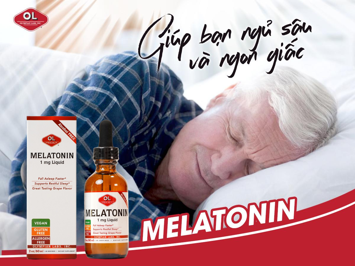 Melatonin - Cho giấc ngủ ngon
