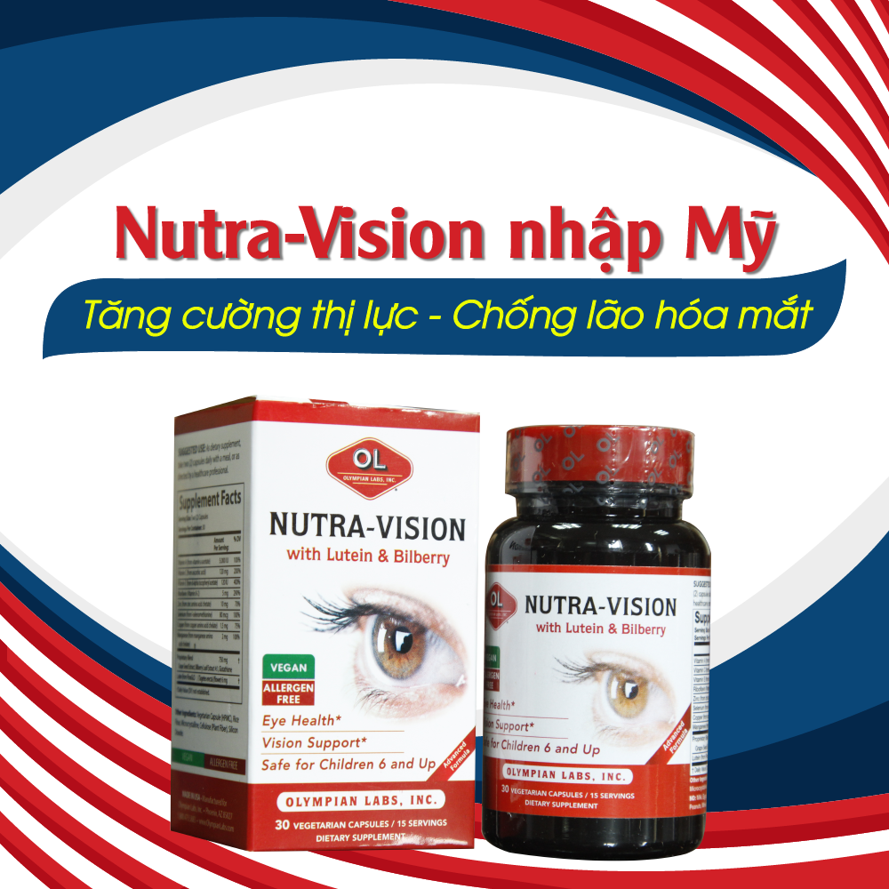 Nutra-Vision cho đôi mắt khỏe mạnh