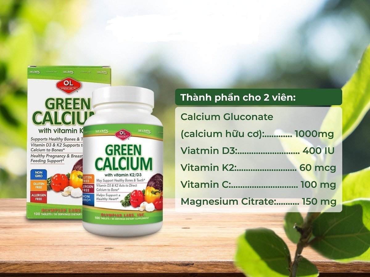 Thành phần Green Calicium