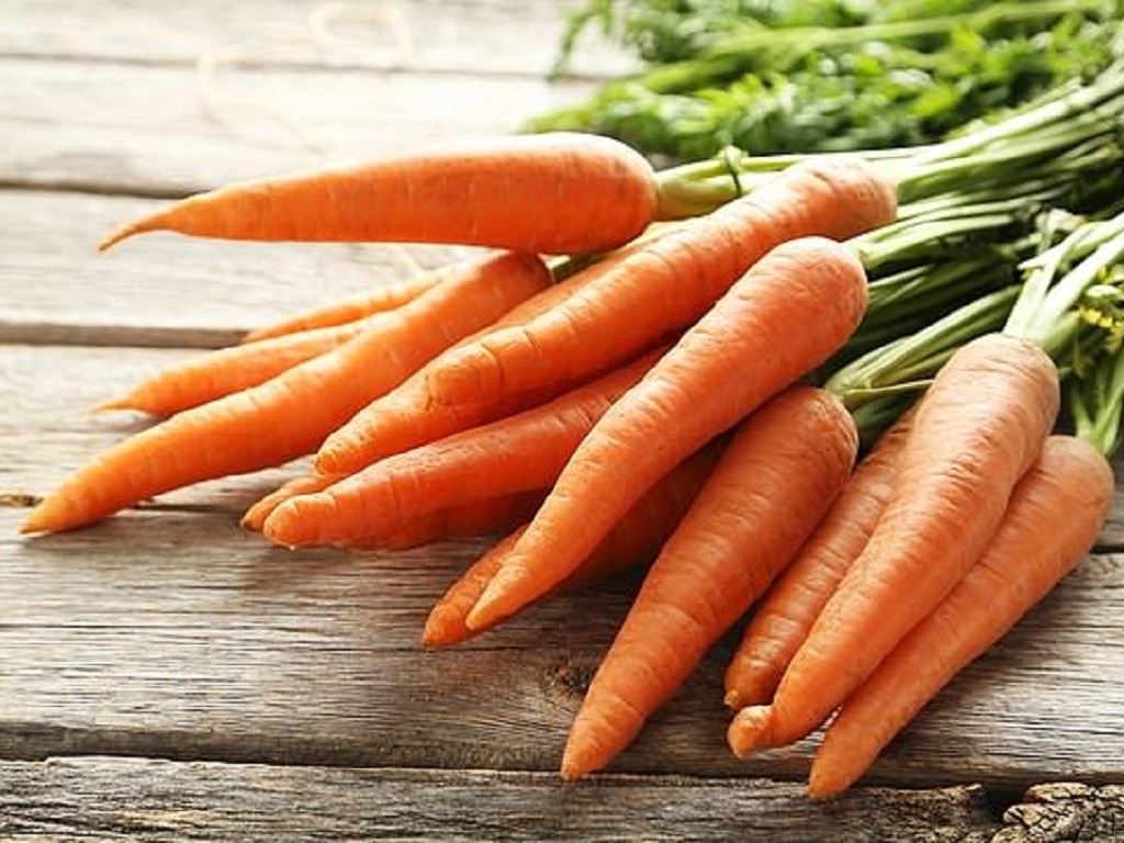 Cà rốt có chứa 96mg trong mỗi bát ăn