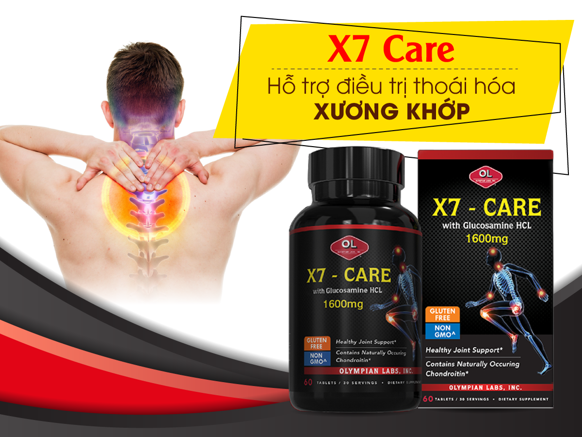 X7-Care hỗ trợ điều trị thoái hóa khớp